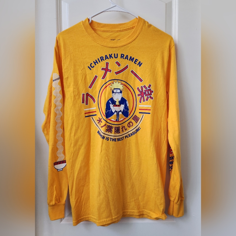 Naruto Shippuden Ichiraku Ramen Anime Manga Long Sleeve T-Shirt